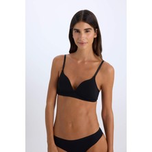 DeFacto Pamuklu Comfort Siyah Pedli Bra X9027AZ25SP