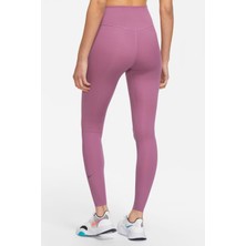 Nike One Luxe Leggings Tigh Fit Lazer Kesim Soft Yumuşak Toparlayıcı Tayt Lila