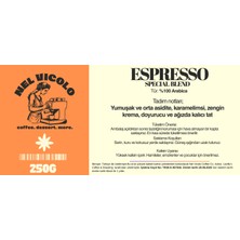 Espresso Kahve - Espresso Coffee 250 gr (Öğütülmüş)