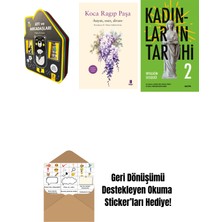Ayı ve Arkadaşları (Keçe Kitap) + Koca Râgıp Paşa + Kadınların Tarihi 2 + Okuma Sticker'ları