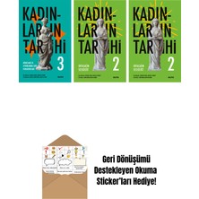 Kadınların Tarihi 3 (Ciltli) + Kadınların Tarihi 2 + Kadınların Tarihi 2 (Ciltli) + Okuma Sticker'ları