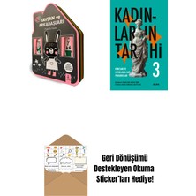 Tavşan ve Arkadaşları (Keçe Kitap) + Kadınların Tarihi 3 (Ciltli) + Okuma Sticker'ları