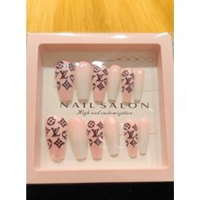 Monalisa Home Lüks  Figürlü  Takma Tırnak