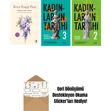 Koca Râgıp Paşa + Kadınların Tarihi 3 + Kadınların Tarihi 2 (Ciltli) + Okuma Sticker'ları