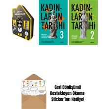Ayı ve Arkadaşları (Keçe Kitap) + Kadınların Tarihi 3 + Kadınların Tarihi 2 + Okuma Sticker'ları