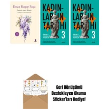 Koca Râgıp Paşa + Kadınların Tarihi 3 + Kadınların Tarihi 3 (Ciltli) + Okuma Sticker'ları