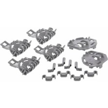 Supervac Siemens SE50T592 SE34M270 SE24E232 SE20A590 ile Uyumlu Bulaşık Makinesi Katlanır Tabaklık Klips Seti