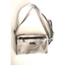 Monalisa Home 4 Fermuarlı Cepli  Kadın  Su Geçirmez Suni Deri  Askılı Çanta