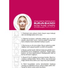 Kadınlar Için Siyah Nokta ve Gözenek Temizleyici Burun Bandı 6 Adet