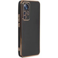 Newface Xiaomi Mi 12T Pro Kılıf Volet Silikon - Siyah