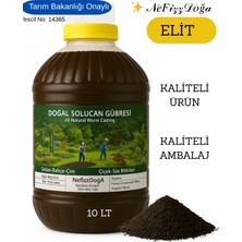 %100 Doğal Solucan Gübresi - 10 Litre (Elit)