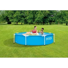 intex Elite Prefabrik Büyük Aile Havuzu 244X51 cm Yuvarlak IH28205 1 Adet