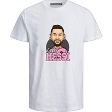 Messi Baskılı Pamuklu Çocuk T-Shirt