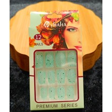 Monalisa Home Lüks Simli Figürlü Takma Tırnak