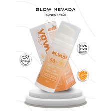 Glow Nevada Spf 50 Suya Dayanıklı Uva/uvb Korumalı Güneş Kremi 50 ml 3'lü Set