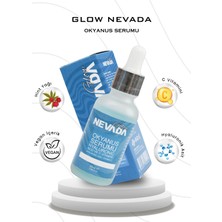 Glow Nevada Okyanus Serumu- Yüz Bakım Serumu Hyalunoric Asit ve C Vitamini 30 ml 3'lü Set