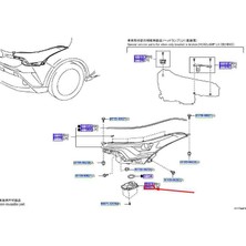 Toyota C-Hr LED Far Beyni Sağ Orjinal 89908F4080, 89908 F4080