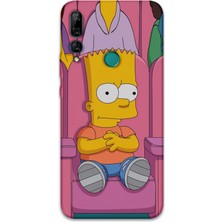 Huawei P Smart Z Uyumlu Çizgi Film Desenli Telefon Kılıfı + Ekran Koruyucu - 5820