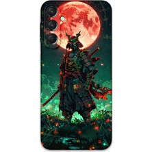 Galaxy A34 Uyumlu Samuray Desenli Telefon Kılıfı + Ekran Koruyucu - 5822