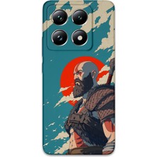 Xiaomi Mi 14 Pro Uyumlu Kratos Desenli Telefon Kılıfı + Ekran Koruyucu - 5824