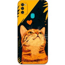 Galaxy M21 Uyumlu Spiderman Desenli Telefon Kılıfı + Ekran Koruyucu - 5830