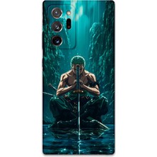 Galaxy Note 20 Ultra Uyumlu Anime Desenli Telefon Kılıfı + Ekran Koruyucu - 5757