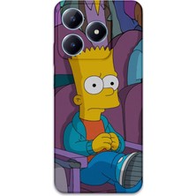 Realme Note 50 Uyumlu Çizgi Film Desenli Telefon Kılıfı + Ekran Koruyucu - 5821