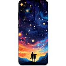 Galaxy S20 Ultra Uyumlu Uzay Desenli Telefon Kılıfı + Ekran Koruyucu - 5863