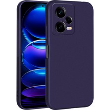 Xiaomi Redmi Note 12 Pro 5g Kılıf Joec Premier Silikon Kapak-Lacivert
