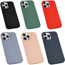iPhone 13 Pro Max Kılıf Joec Silk Silikon-Lila