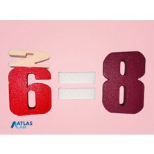 Atlas Lab Montessori Sayı Blokları Eğitici Oyuncak Seti – 3D Baskı Çocuk Oyuncakları