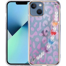 iPhone 13 Kılıf Tlzn Pilla Kapak-Pembe