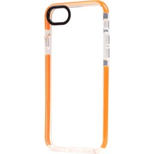 iPhone 8 Kılıf Tlzn Punto Kapak-Turuncu