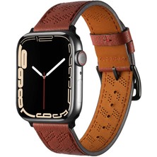 ​​​watch 38MM Uyumlu Krd-76 Pu Deri Kordon Strap Kayış Joec - Mürdüm