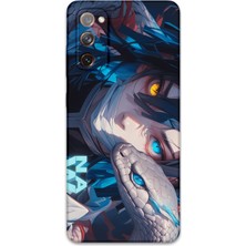 Galaxy S20 Fe Uyumlu Anime Desenli Telefon Kılıfı + Ekran Koruyucu - 5748