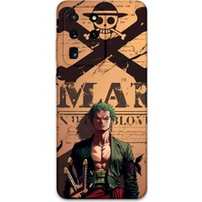 Galaxy S20 Ultra Uyumlu Anime Desenli Telefon Kılıfı + Ekran Koruyucu - 5755