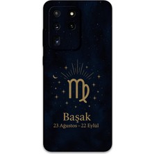 Galaxy S20 Ultra Uyumlu Başak Burcu Desenli Telefon Kılıfı + Ekran Koruyucu - 5773