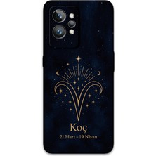 Realme Gt 2 Uyumlu Koç Burcu Desenli Telefon Kılıfı + Ekran Koruyucu - 5768