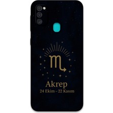 Galaxy M30S Uyumlu Retro Desenli Telefon Kılıfı + Ekran Koruyucu - 5838
