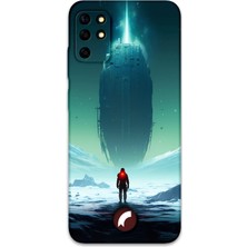 Reeder S19 Max Uyumlu Uzay Desenli Telefon Kılıfı + Ekran Koruyucu - 5864