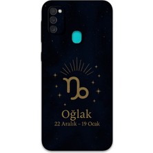 Galaxy M30S Uyumlu Retro Desenli Telefon Kılıfı + Ekran Koruyucu - 5836