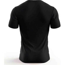 Siyah&beyaz Kurt Baskılı Özel Tasarım Oversize Tshirt