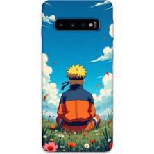 Galaxy S10 Plus Uyumlu Anime Desenli Telefon Kılıfı + Ekran Koruyucu - 5747