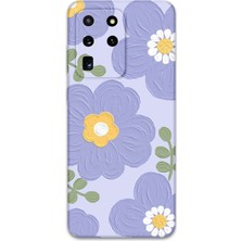 Galaxy S20 Ultra Uyumlu Çiçek Desenli Telefon Kılıfı + Ekran Koruyucu - 5799