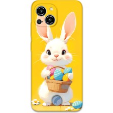 Reeder S23 Pro Max Uyumlu Tavşan Desenli Telefon Kılıfı + Ekran Koruyucu - 5806