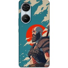 Reeder S19 Max Pro S Edge Uyumlu Kratos Desenli Telefon Kılıfı + Ekran Koruyucu - 5824