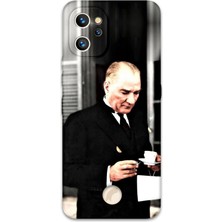 Reeder S19 Max Pro Uyumlu Atatürk Desenli Telefon Kılıfı + Ekran Koruyucu - 5850