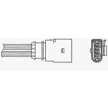Ngk 1884 OZA510-V11 Oksijen Sensörü Kat. Arka Caddy Iii-Golf V-Vi-Jetta Iii-Touran 1.6 Ngk 0068 Dpmah