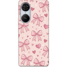 Reeder S19 Max Pro S Edge Uyumlu Kurdele Desenli Telefon Kılıfı + Ekran Koruyucu - 5802