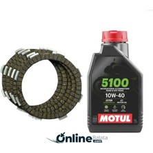 Yamaha Ybr 125 Debriyaj Balata Yağ Set Motul 5100 OBDB022